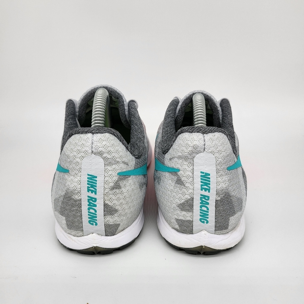 Nike Zoom Rival Waffle 'Pure Platinum Clear Jade' Women's Racing Shoes Size 10 - Picture 4 of 8